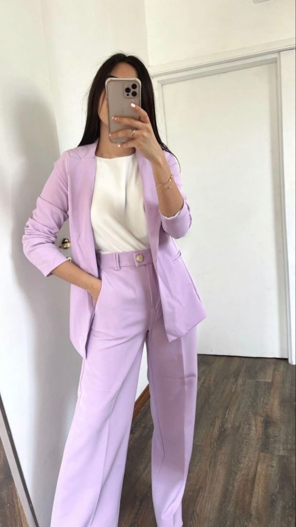 Lavender Outfits For Work