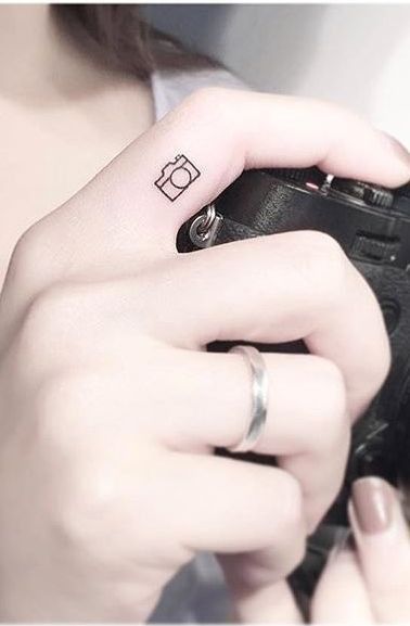 Camera Tattoo Ideas For Women