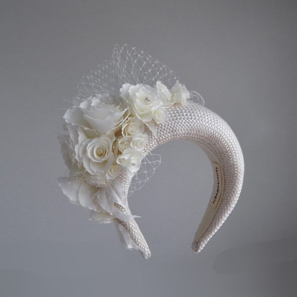 Beaded Bridal Headband