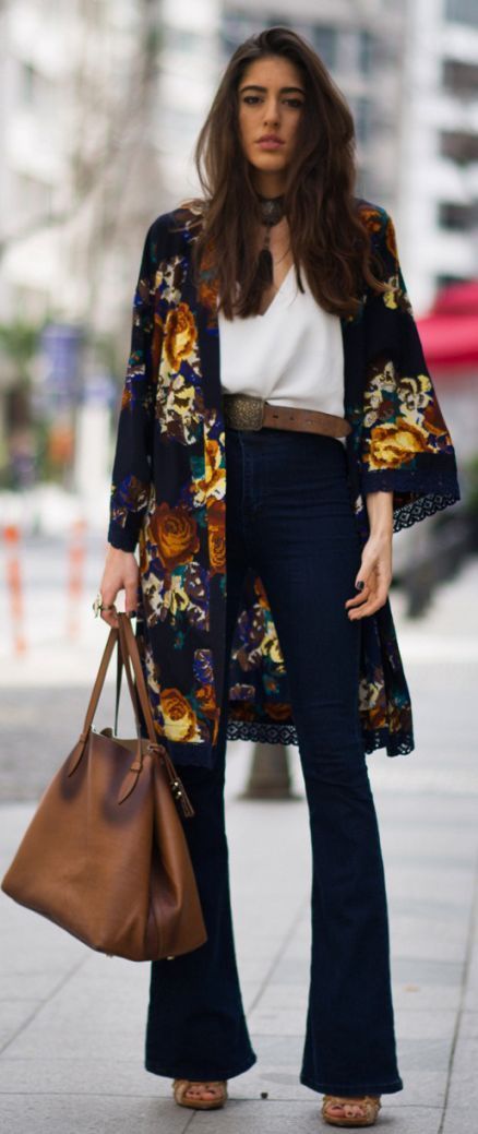 kimono outfit for look Stylish