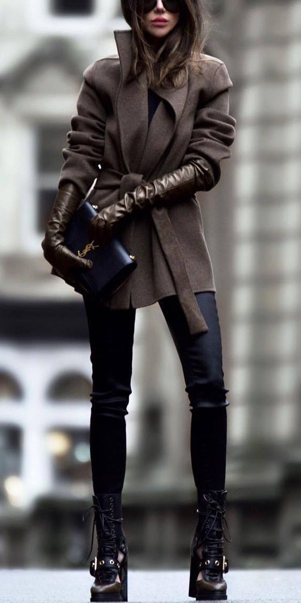 Belted Coats For Fall And
  Winter