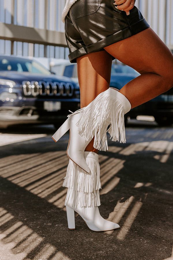 Fringe Boots Outfits