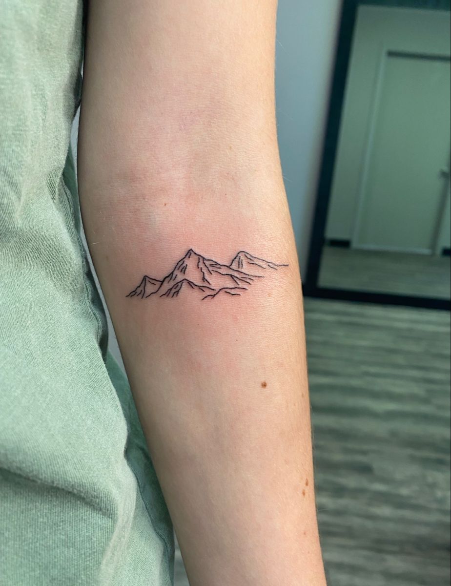 Mountain Tattoo Ideas For
  Women
